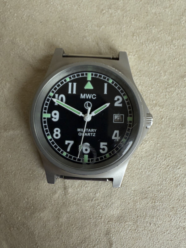 MWC G10 LM Stainless Steel Military Watch on New NATO Strap - No Fault Apparent and Running