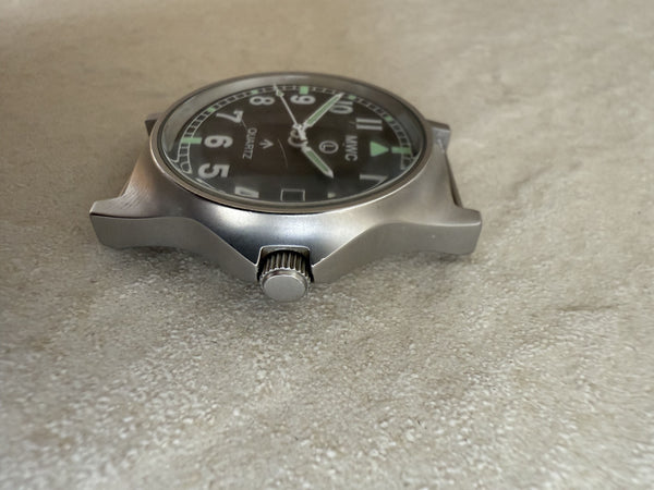 MWC G10 LM European Pattern Stainless Steel Military Watch - Not Running Fault Unknown