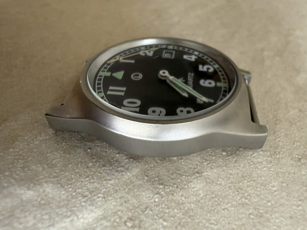 MWC G10 LM Stainless Steel Military Watch (Grey Strap) - Running but Second Hand Needs Resetting