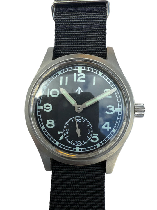 MWC 1940s/1950s "Dirty Dozen" Pattern General Service Watch with 21 Jewel Automatic Movement - Clean Secondhand Example But Needs Minor Attention