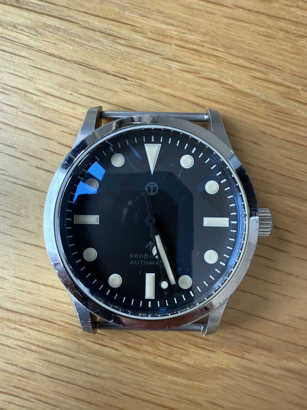 MWC Classic 1950s/1960s Pattern 25 Jewel Automatic Military Watch with 200m Water Resistance, Retro Luminous Paint, Sapphire Crystal - Needs Attention