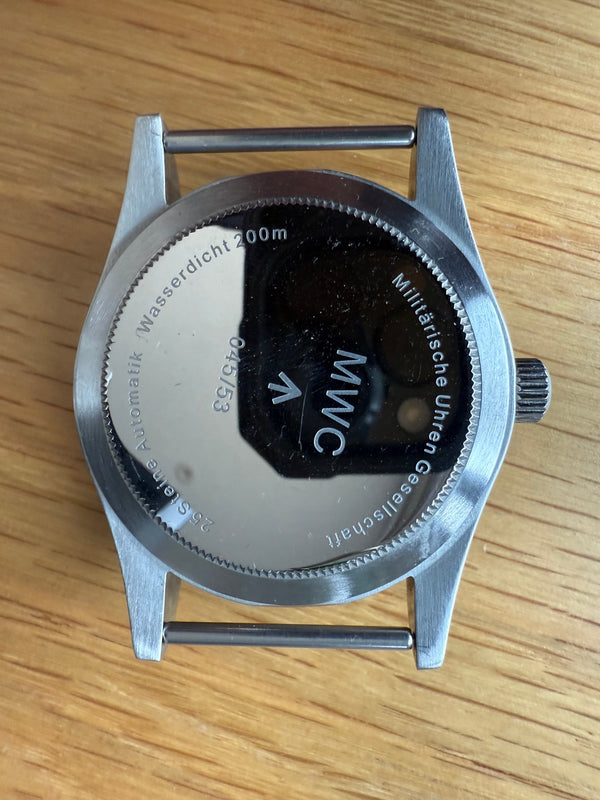 MWC Classic 1950s/1960s Pattern 25 Jewel Automatic Military Watch with 200m Water Resistance, Retro Luminous Paint, Sapphire Crystal - Needs Attention