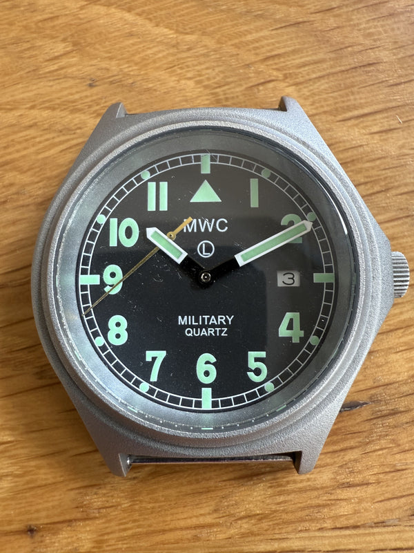 MWC G10BH 50m (165ft) Water Resistant NATO Pattern Military Watch - Running but Hand Needs Resetting