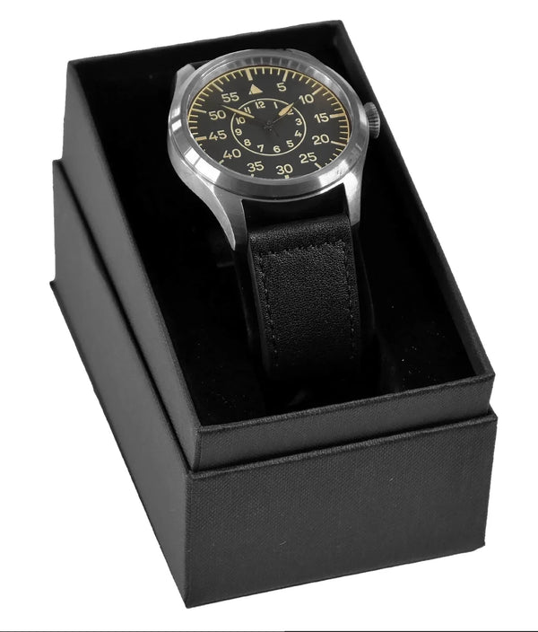 MWC Classic 46mm Limited Edition XL Luftwaffe Pattern Military Aviators Watch (Retro Dial Version) Ex Display Watch from the ILA Show in Berlin