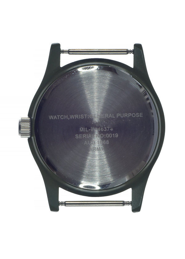 MIL-W-46374A Vietnam War Pattern Watch on Webbing Strap - Will Need A New Battery Hence Reduced to Clear at Well Under Half Price