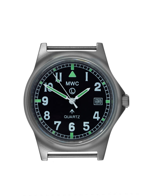 MWC G10 LM Stainless Steel Military Watch on a Black NATO Strap (Contract model with Broad Arrow/Pheon) Reduced Price