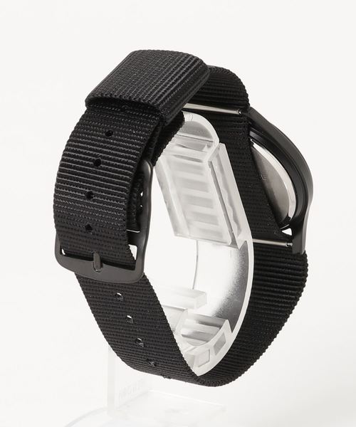 MWC Classic 1960s/70s Pattern Matt Black Vietnam Watch on Matching Webbing Strap - Ex Display Watch