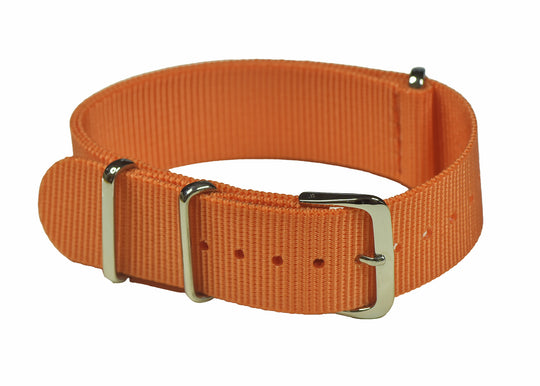 20mm Orange SAR (Non Fluorescent Variant) NATO Military Watch Strap