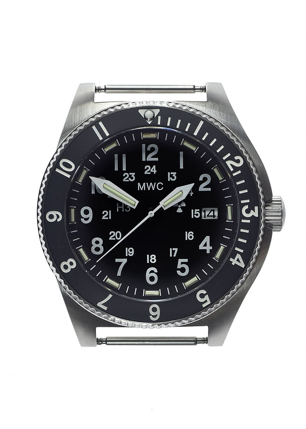 MWC 300m Water Resistant Stainless Steel Tritium GTLS Navigator Watch (Automatic) - Ex Display Watch Reduced