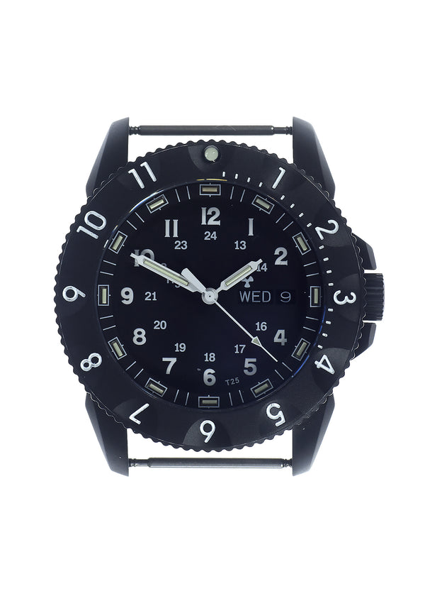 MWC P656 2025 Model PVD Tactical Series Watch with Day/Date, GTLS Tritium and Sapphire Crystal