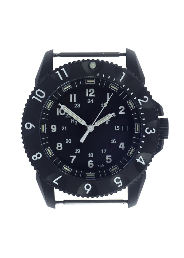 MWC P656 2025 Model PVD Tactical Series Watch with GTLS Tritium, Sapphire Crystal and Ten Year Battery Life (Non Date Version)