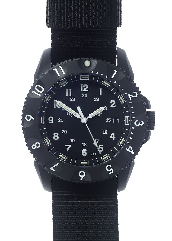 MWC P656 2025 Model PVD Tactical Series Watch with GTLS Tritium, Sapphire Crystal and Ten Year Battery Life (Non Date Version) Ex Display Watch from the 2025 IWA Show in Nürnberg Save 50%!
