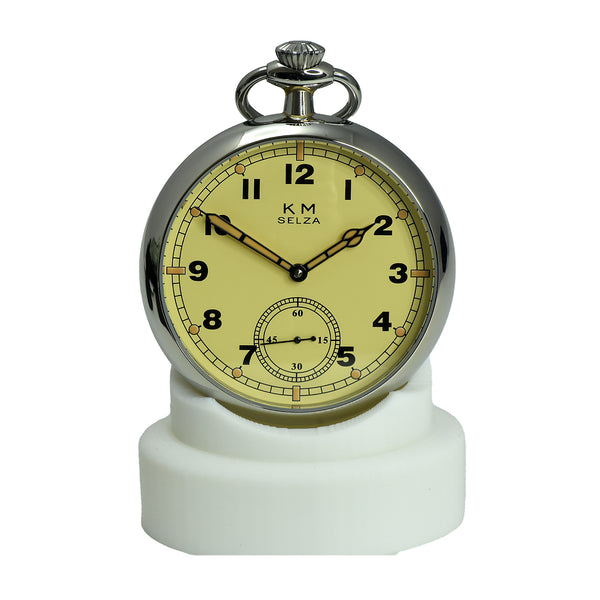 Pocket Watch Stand in White - Ideal to Display a Pocket Watch When it's not in Use on a Desk, Table or Cabinet