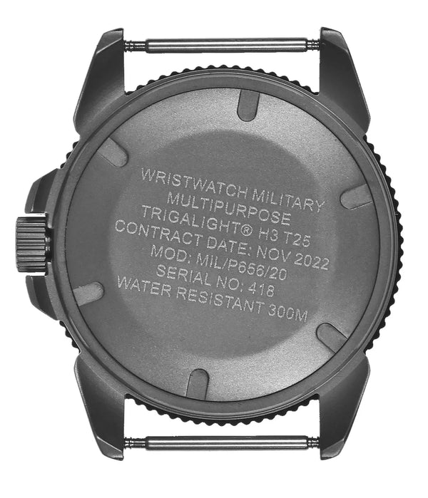 MWC P656 2023 Model Titanium Tactical Series Watch with GTLS Tritium and Ten Year Battery Life- Brand New Ex Display Watch from the 2023 Defence & Security Equipment International (DSEI) London - Save 50% off the Normal Price!