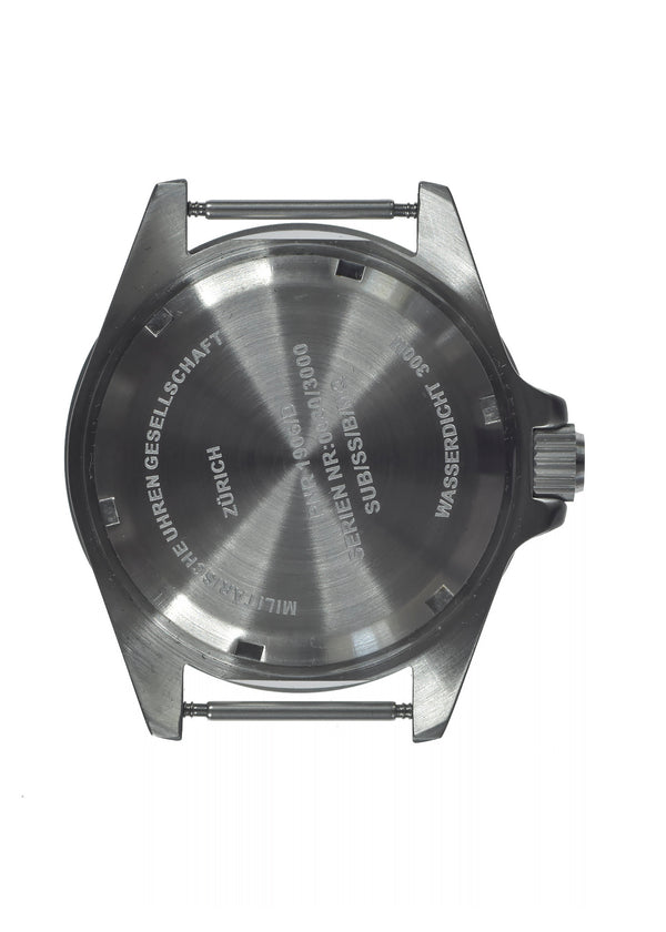 MWC 300m / 1000ft Stainless Steel Mechanical/Quartz Hybrid Military Divers Watch with Sweep Secondhand