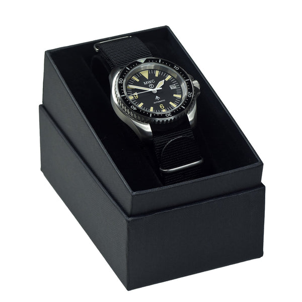 MWC 1999-2001 Pattern Automatic Military Divers Watch  - Retro Luminous Paint, Sapphire Crystal, 60 Hour Power Reserve - EX DISPLAY MODELS LOCATED IN THE EU