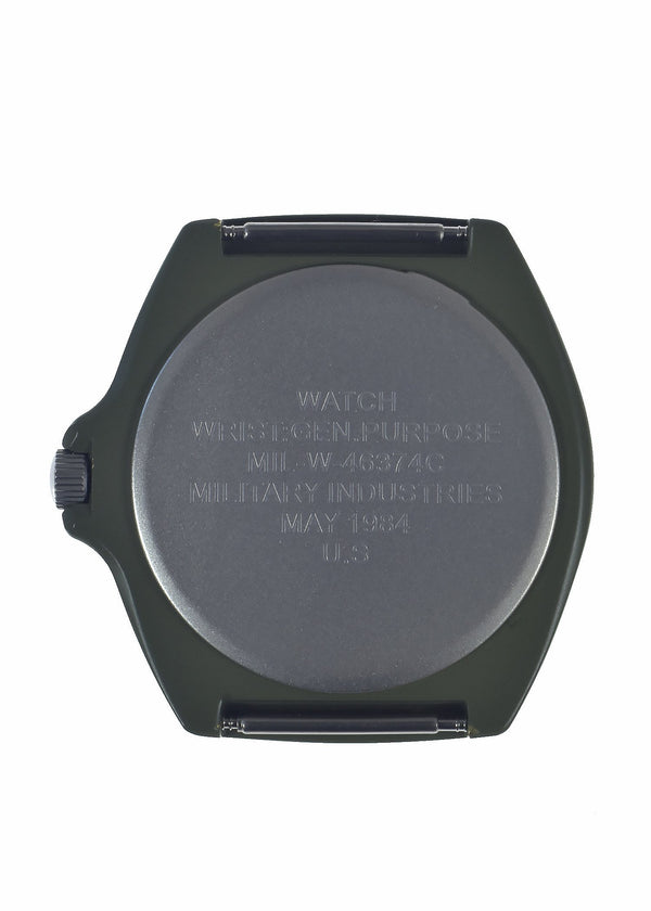 Military Industries Remake of the mid 1980s Pattern MIL-W-46374C U.S Pattern Military Watch in Olive Drab - Will Probably Need a New Battery - Save 50%