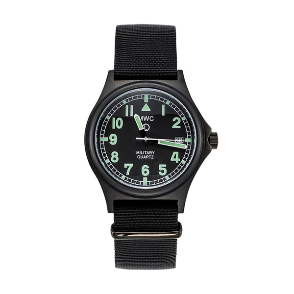 MWC G10 100m PVD Stealth Military Watch with Screw Crown & Caseback