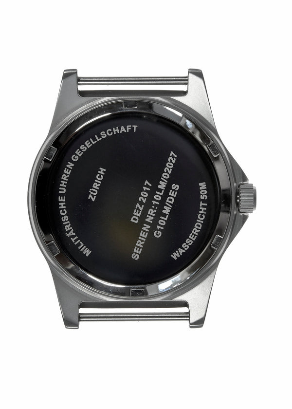 MWC G10 LM Non Date Stainless Steel Military Watch (Desert Strap)