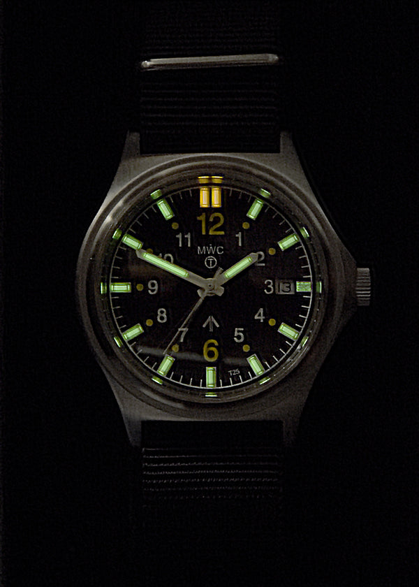 G10SL MKV 100m Water Resistant Military Watch with GTLS Tritium Light Sources - Brand New 1 of 2 Ex Display Watches used for promotion at the IWA Show in Germany