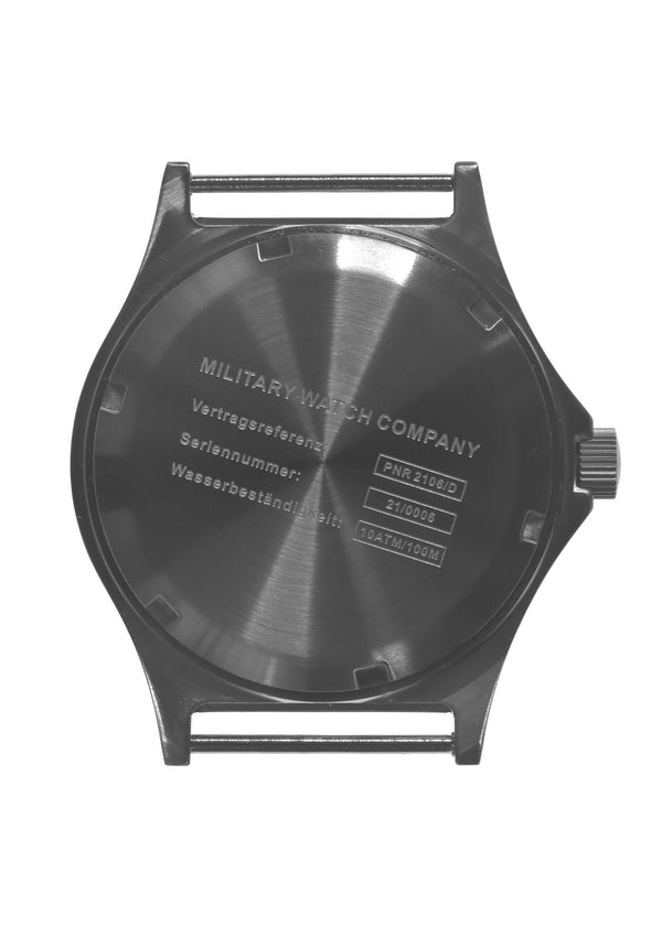 MWC G10 100m Water resistant Military Watch in Stainless Steel Satin Finish Case with Screw Crown and Ten Year Battery Life - Ex Display Watch Reduced