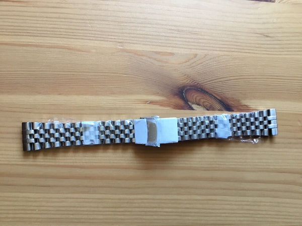 MWC 20MM STAINLESS STEEL JUBILEE PATTERN BRACELET IN STAINLESS STEEL