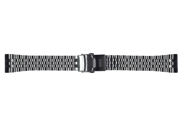 MWC 20MM STAINLESS STEEL JUBILEE PATTERN BRACELET IN STAINLESS STEEL