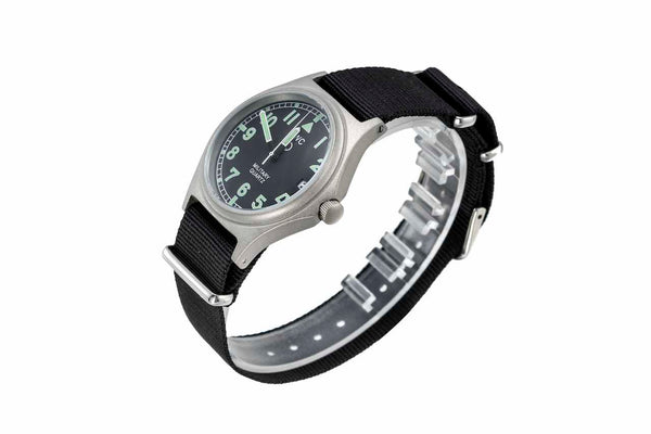 MWC G10 50m (165ft) Water Resistant NATO Pattern Military Watch with Battery Hatch and 60 Month Battery Life