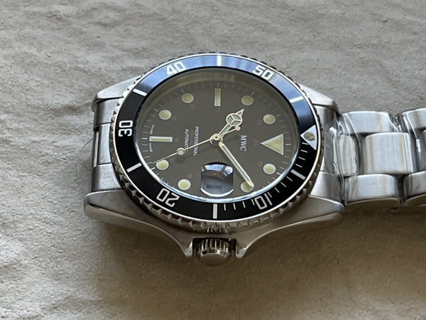 Very Rare - Brand New 1994 Model MWC 200m Automatic Divers Watch with Swiss ETA-2824 Movement