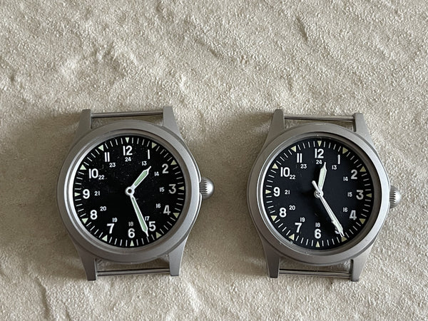 Pair of GG-W-113 US 1960s Pattern Stainless Steel Military Watches (Mechanical ) - Need Attention