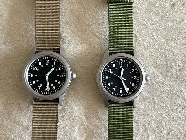 Pair of GG-W-113 US 1960s Pattern Stainless Steel Military Watches (Mechanical ) - Need Attention