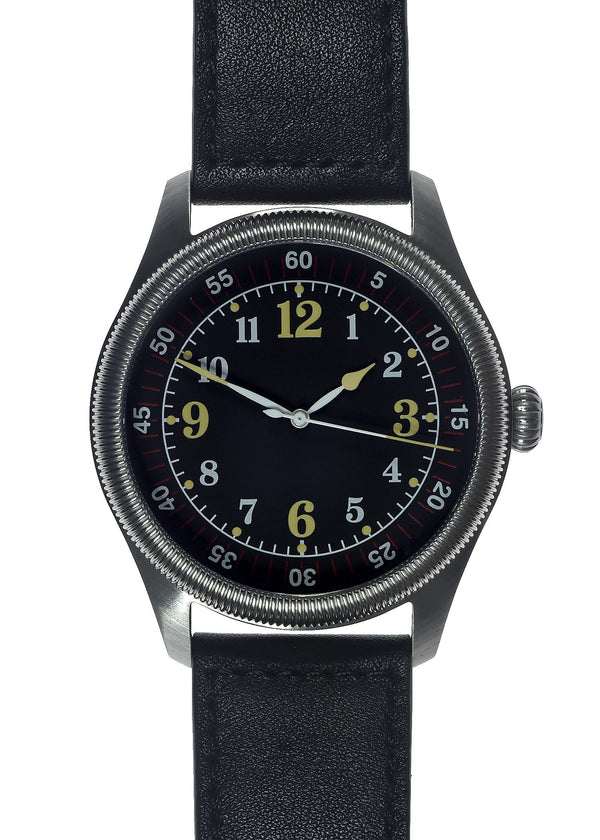 MWC Classic 46mm Replica WW2  Japanese Kamikaze Pattern Military Aviators Watch with Automatic Movement - Ex Display Watch from the GPEC Show Reduced to Half Price!!