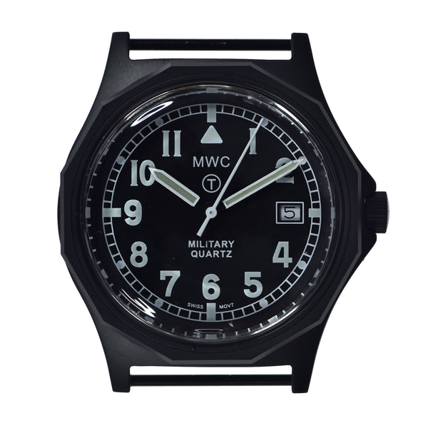 MWC G10 - Remake of the 1982 to 1999 Series Watch in Black PVD Steel with Plexilass Crystal and Battery Hatch