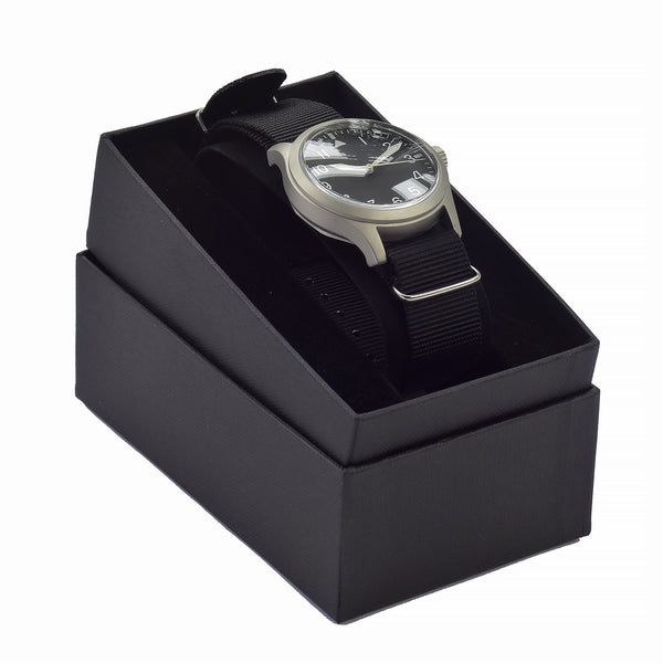 MWC 100m Water Resistant Retro Pattern General Service Watch with Hybrid Mechanical/Quartz Movement - New Battery Likely Needed Hence Reduced to Well Under Half Price to Clear
