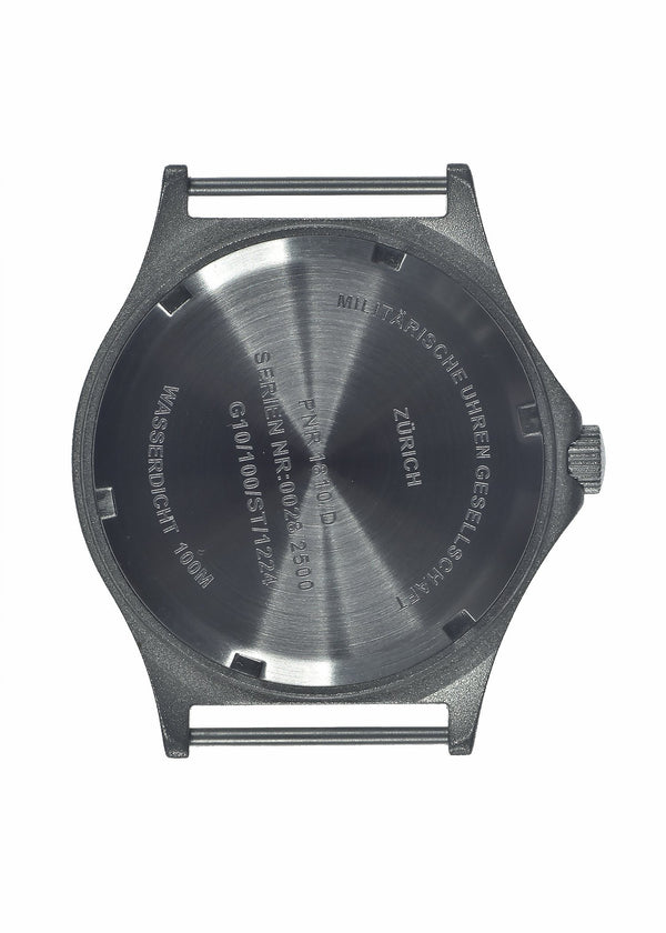 MWC G10 100m Water resistant Military Watch in Stainless Steel Case with Screw Crown