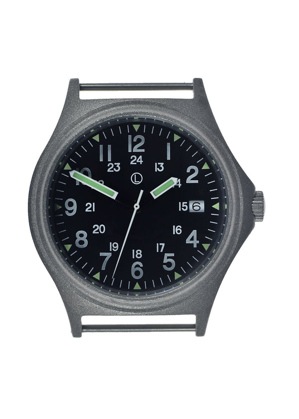 MWC G10 100m Water resistant Military Watch in Stainless Steel Case with Screw Crown - Ex Display Watch from a Show Half Normal Price to Clear