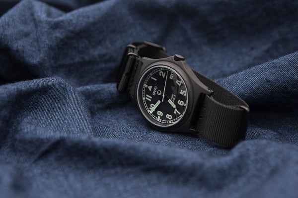 MWC G10 100m PVD Stealth Military Watch with Screw Crown & Caseback - Ex Display Watches from the Nürnberg IWA Show