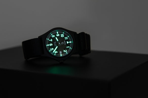 MWC G10 100m PVD Stealth Military Watch with Screw Crown & Caseback - Ex Display Watches from the Nürnberg IWA Show