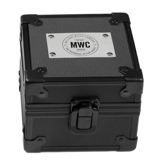 MWC Protective Travel Watch Box with Logo  (Also ideal for storing any small and Delicate items)