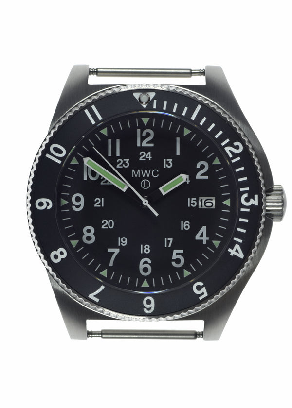 MWC 300m Water Resistant Stainless Steel Navigator Watch with Luminova (Automatic)