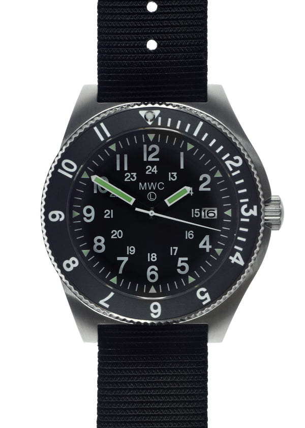 MWC 300m Water Resistant Stainless Steel Navigator Watch with Luminova (Automatic)