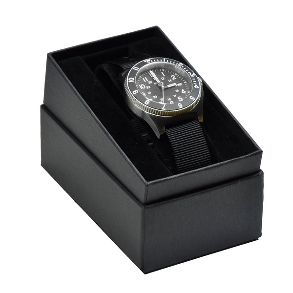 MWC 300m Water Resistant Stainless Steel Navigator Watch with Luminova (Automatic)