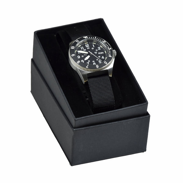 MWC 300m Water Resistant Stainless Steel Tritium GTLS Navigator Watch (Automatic)