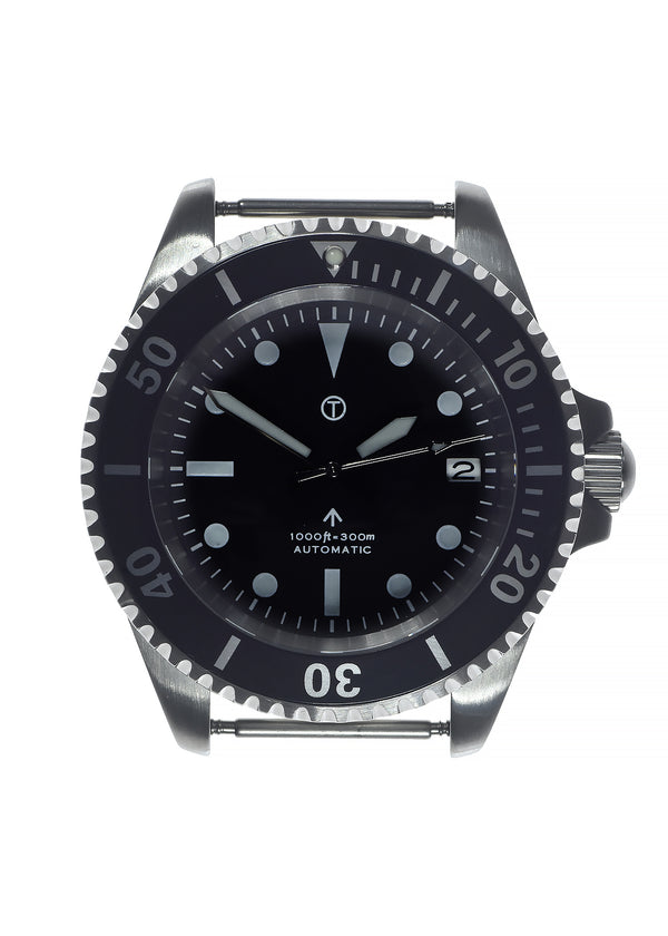 MWC 24 Jewel 1980s Pattern 300m Automatic Military Divers Watch with Sapphire Crystal and a Black and a Grey NATO Strap - No Fault Apparent Running Fine During a Four Hour Test