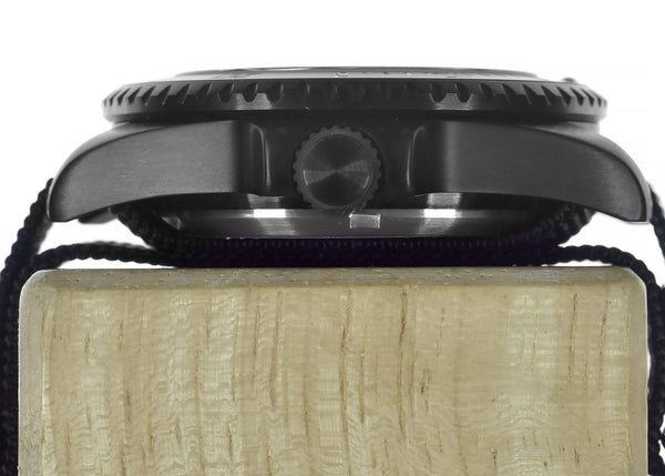 MWC 24 Jewel 300m Automatic Divers Watch with Ceramic Bezel and Sapphire Crystal on PVD Bracelet - Ex Display from a Trade Show Save 50%!