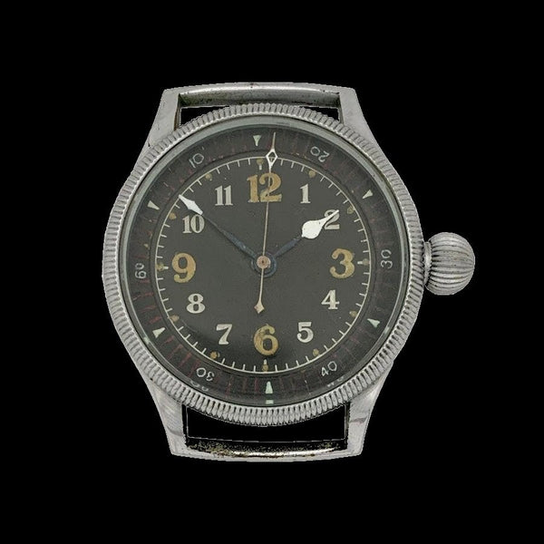 MWC Classic 46mm Replica WW2  Japanese Kamikaze Pattern Military Aviators Watch with Automatic Movement - Ex Display Watch from the GPEC Show Reduced to Half Price!!