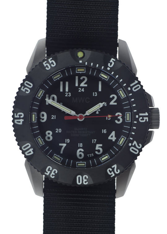 Current MWC P656 Titanium Tactical Series Watch with GTLS Tritium and Ten Year Battery Life (Non Date Version)