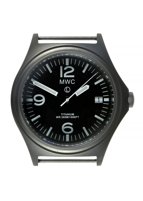 MWC 45th Anniversary Limited Edition Titanium Military Watch, 300m Water Resistant, 10 Year Battery Life, Luminova and Sapphire Crystal - Ex Display Watch Located in the EU