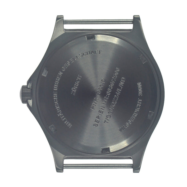MWC Titanium General Service Watch, 300m Water Resistant, 10 Year Battery Life, Luminova, Sapphire Crystal and 12/24 Dial Format (Non Date Version) - Save 50% Ex Display Watch from a Trade Show - Location UK