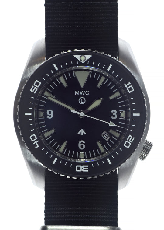 MWC 500m (1640ft) Water Resistant Stainless Steel Automatic Divers Watch With Sapphire Crystal, Ceramic Bezel and Helium Valve - 2 x Brand New Watches from a the US Shot Show Show to Clear